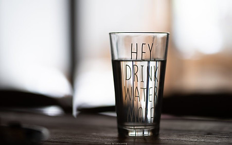 Hey. Drink water more.